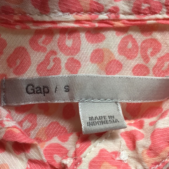 Women’s Gap Button Down Leopard - Size Small - Picture 3 of 6